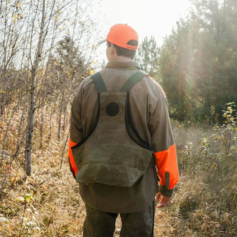 Wax Khaki Upland Game Vest Model