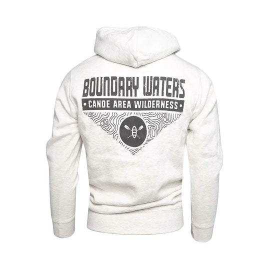Boundary Waters Oat Hoodie Back