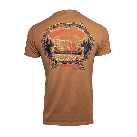 Boundary Waters Shirt Back Brown