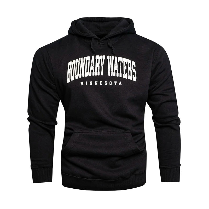 Boundary Waters Hoodie Black