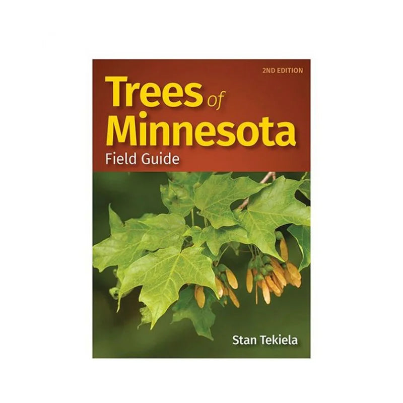Trees Of Minnesota Field Guide Book with white background