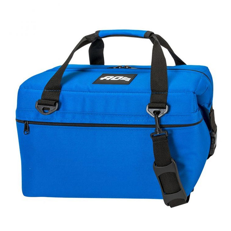 AO Canvas Cooler - 24 Pack in royal with white background