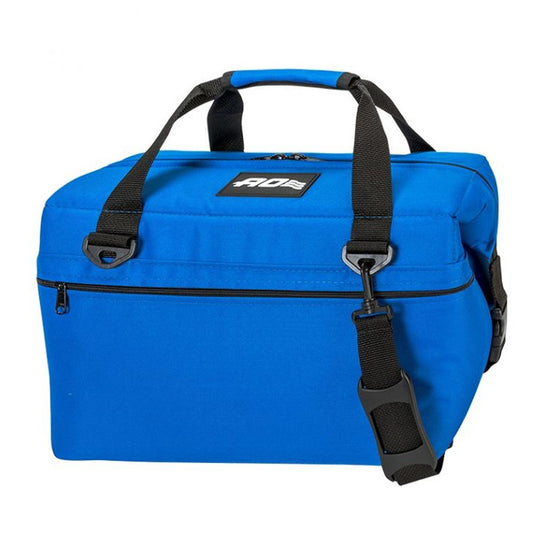 AO Canvas Cooler - 24 Pack in royal with white background