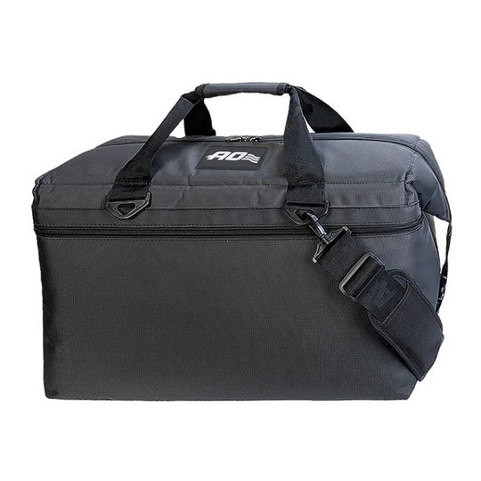 AO Ballistic Cooler - 36 Pack in black with a white background
