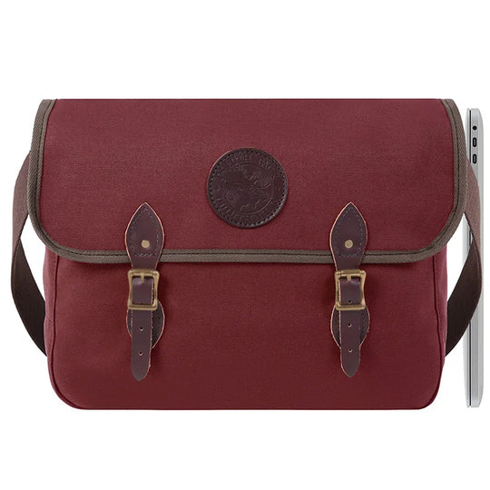 Laptop Book Bag in Burgundy