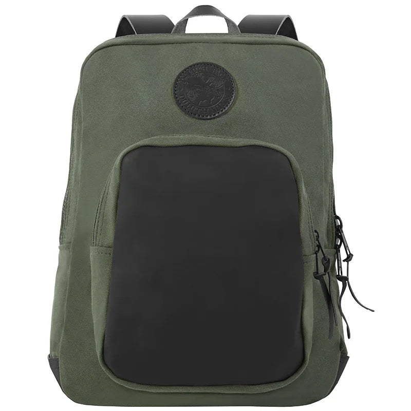 Lake Erie Deluxe Laptop Backpack in Olive Drab and Black Trim