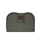 Pistol Cleaning Pad in olive drab with rugged canvas and leather trim, designed for durable care of firearms and outdoor gear by Duluth Pack.