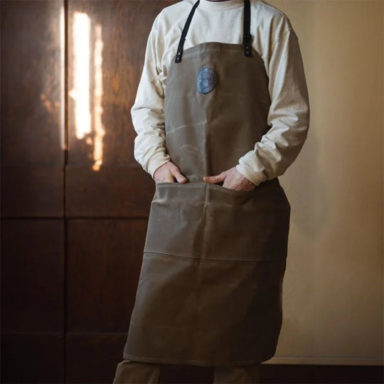 Canvas Apron on Model