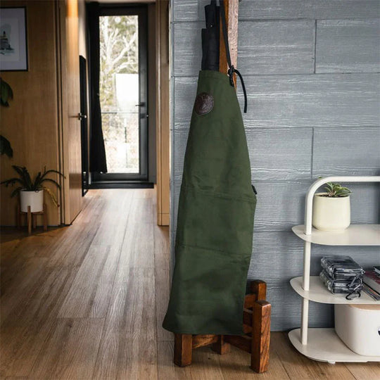 Canvas Apron on Rack