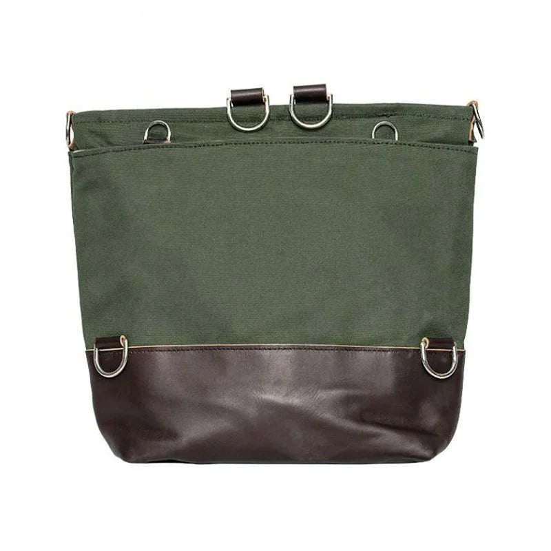 Convertible Jet-Setter Tote in Olive Drab Back