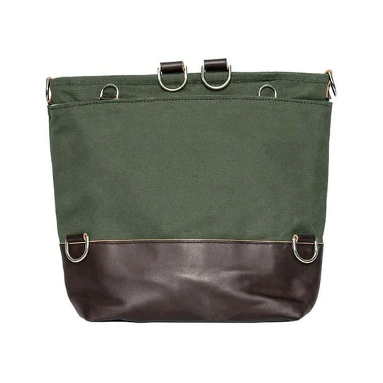 Convertible Jet-Setter Tote in Olive Drab Back