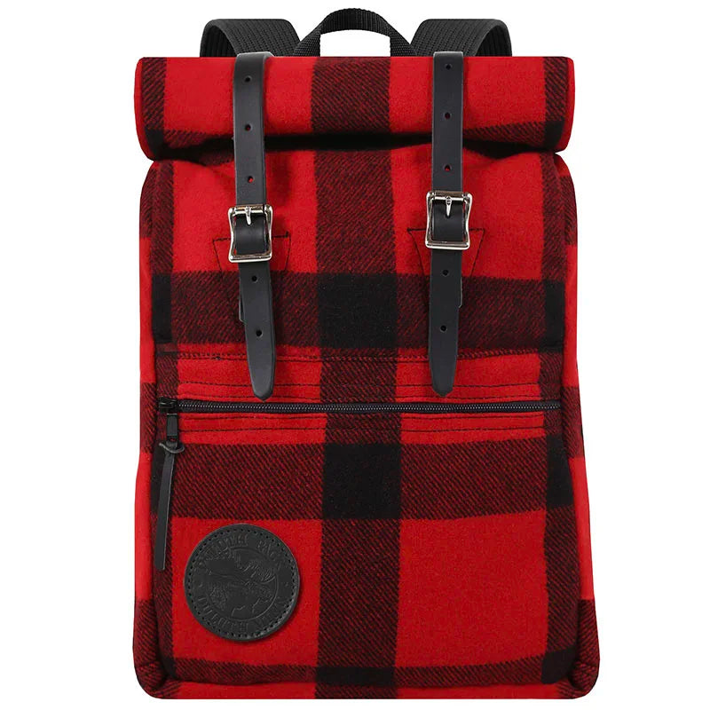 Classic Wool Roll-Top Scout Pack
