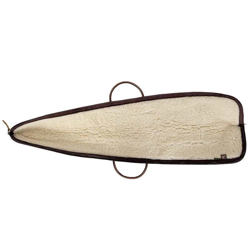 Bison Leather Shotgun Case