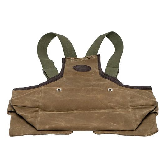 Wax Khaki Upland Game Vest Flat
