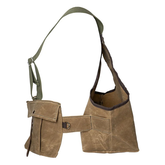 Wax Khaki Upland Game Vest Side