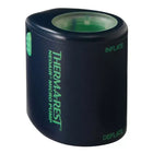 Therm-a-Rest NeoAir Micro Pump with 'Inflate' and 'Deflate' labels on a white background