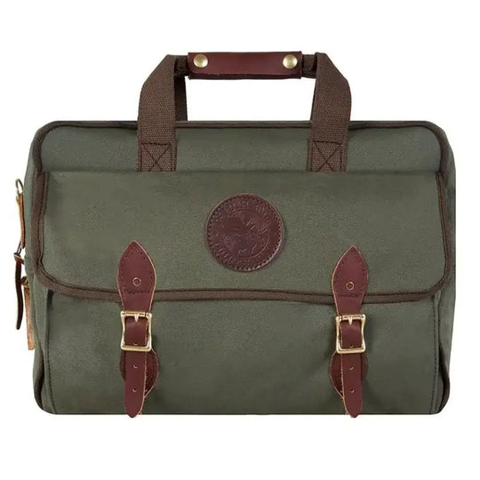 Classic Carry-On Bag In Olive Drab Green As Seen On A White Background