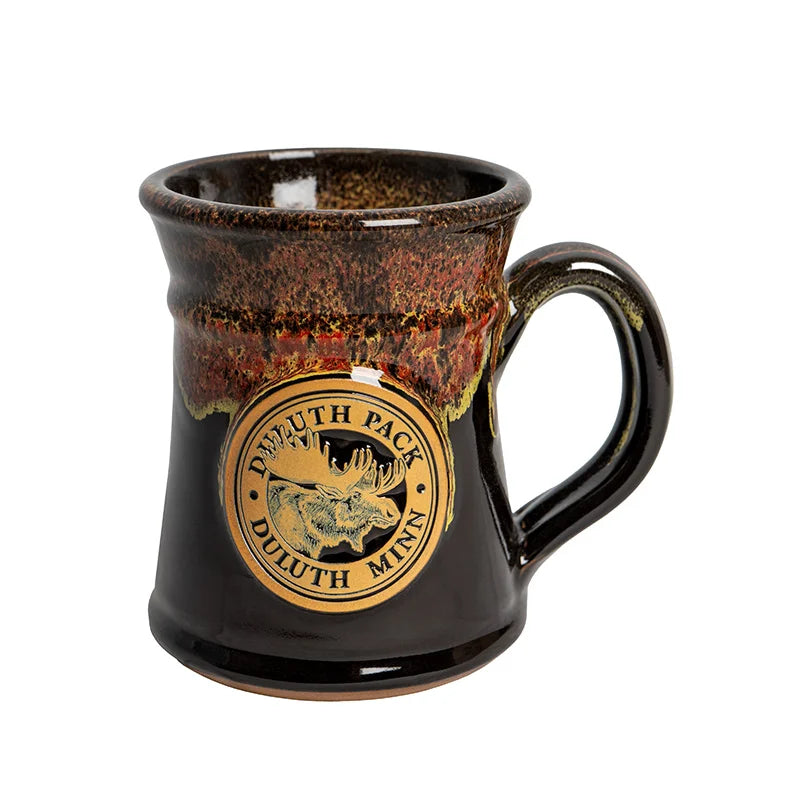 Duluth Pack Frosted Split Mug Red and Black