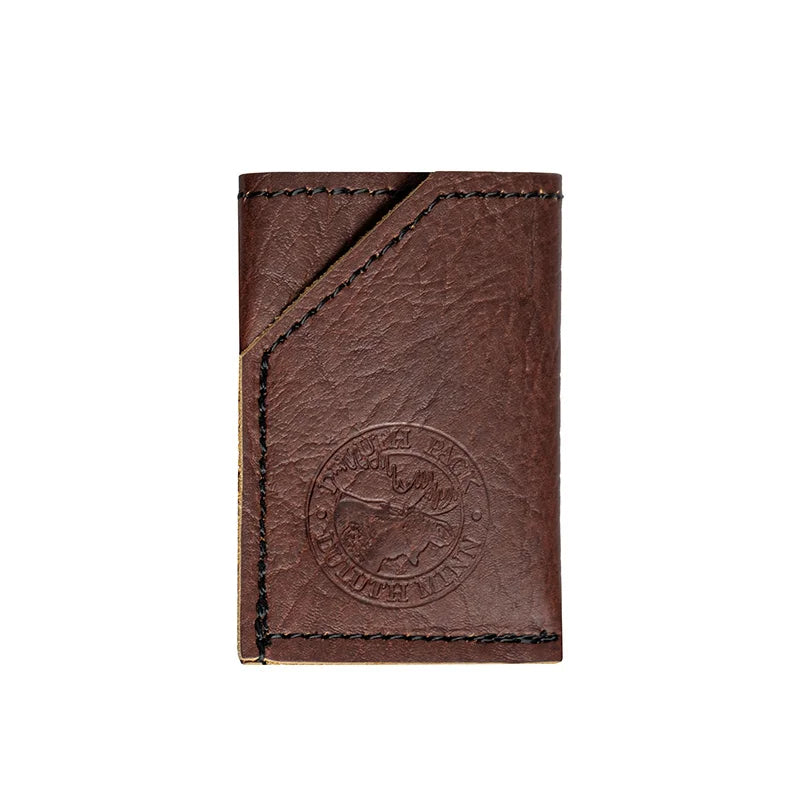 Bison Leather Card Sleeve for Card Holding