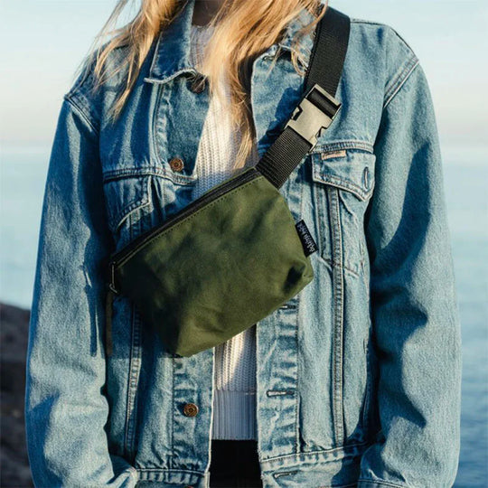 Mini Belt Bag on Model