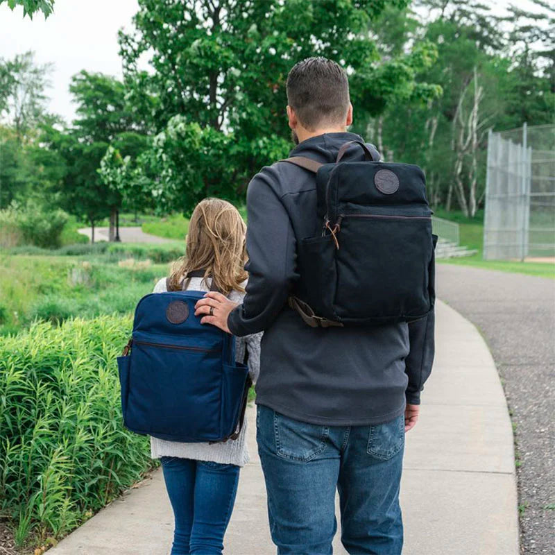 Standard Backpack on Child and Father
