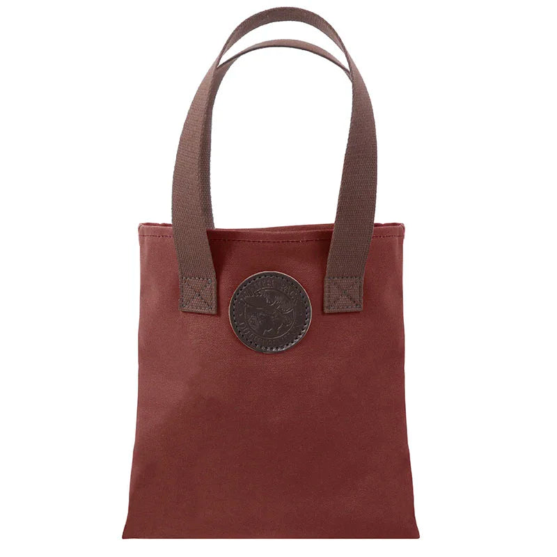 Canvas Promo Tote in Burgundy