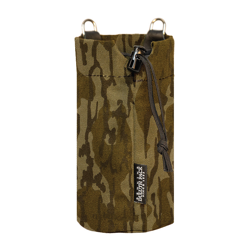 Camo Water Bottle Holder on white background