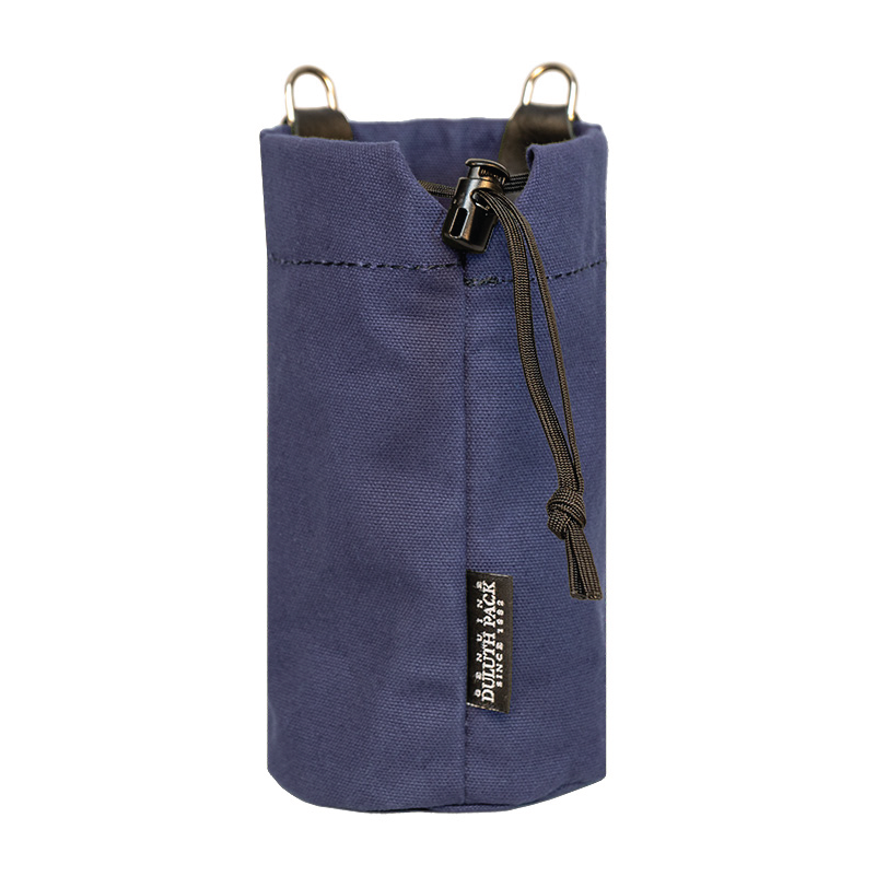 Navy Water Bottle Holder on white background