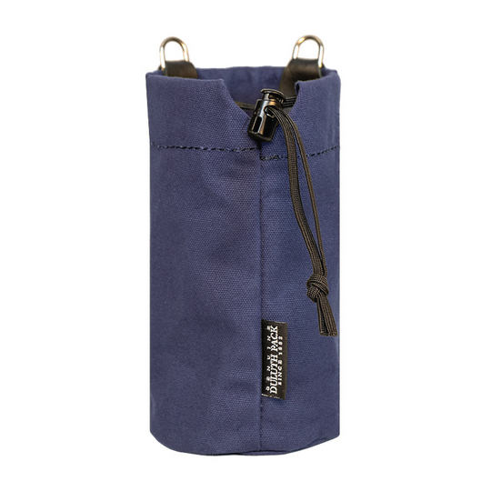 Navy Water Bottle Holder on white background