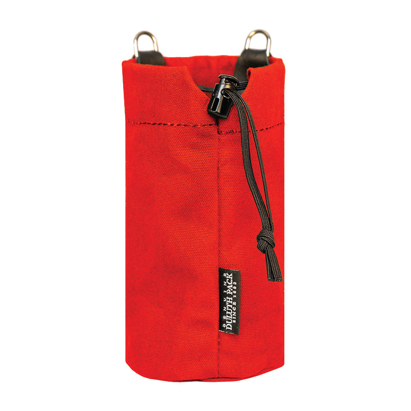 Orange Water Bottle Holder on white background