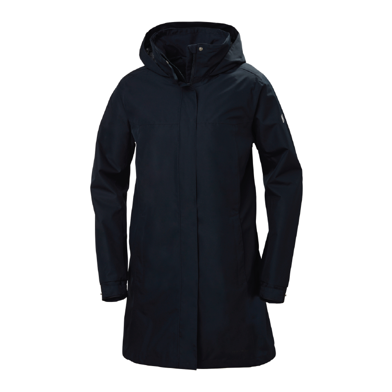 Front View of navy Helly Hansen Women&