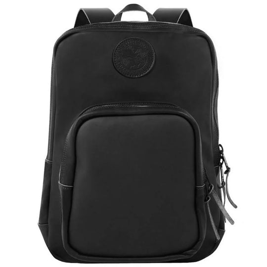 Leather Large Standard Backpack in Black