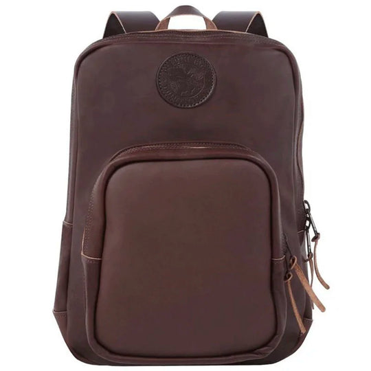 Leather Large Standard Backpack in Brown