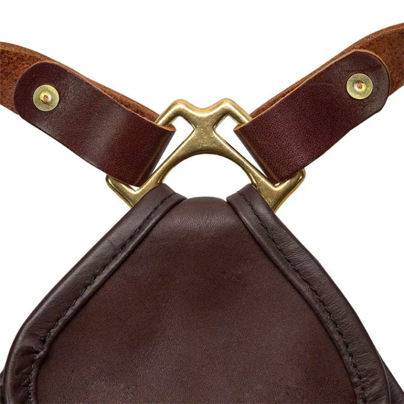 Leather Lady Slipper Pack Ring Hardware