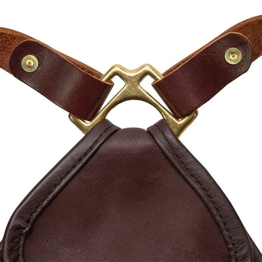 Leather Lady Slipper Pack Ring Hardware
