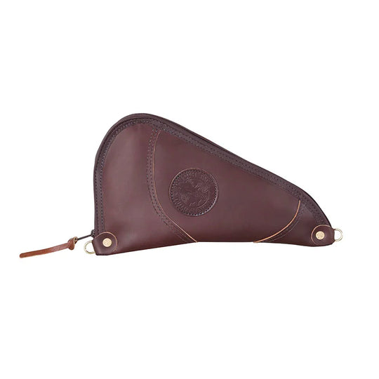 Leather Mini Pistol Rug in Brown
