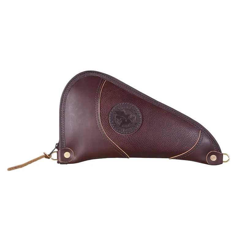 Leather Mini Pistol Rug in Pebbled Brown