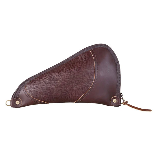 Leather Mini Pistol Rug Back in Pebbled Brown
