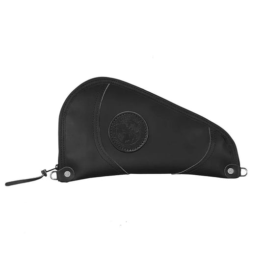 Leather Medium Pistol Rug in Black