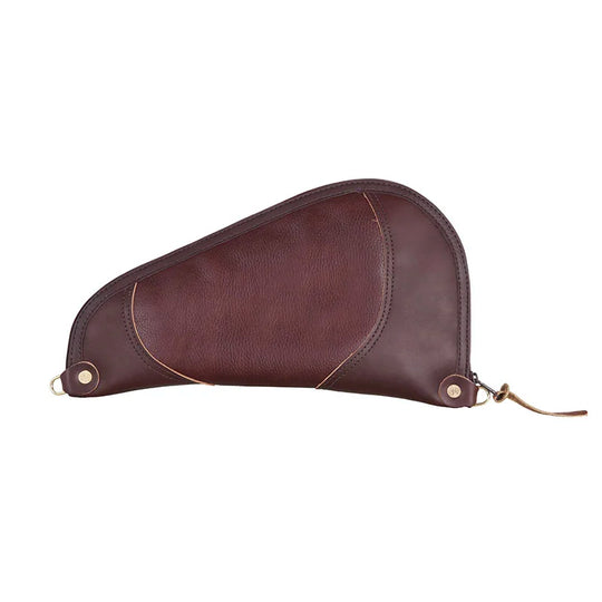 Leather Medium Pistol Rug Back in Pebbled Brown