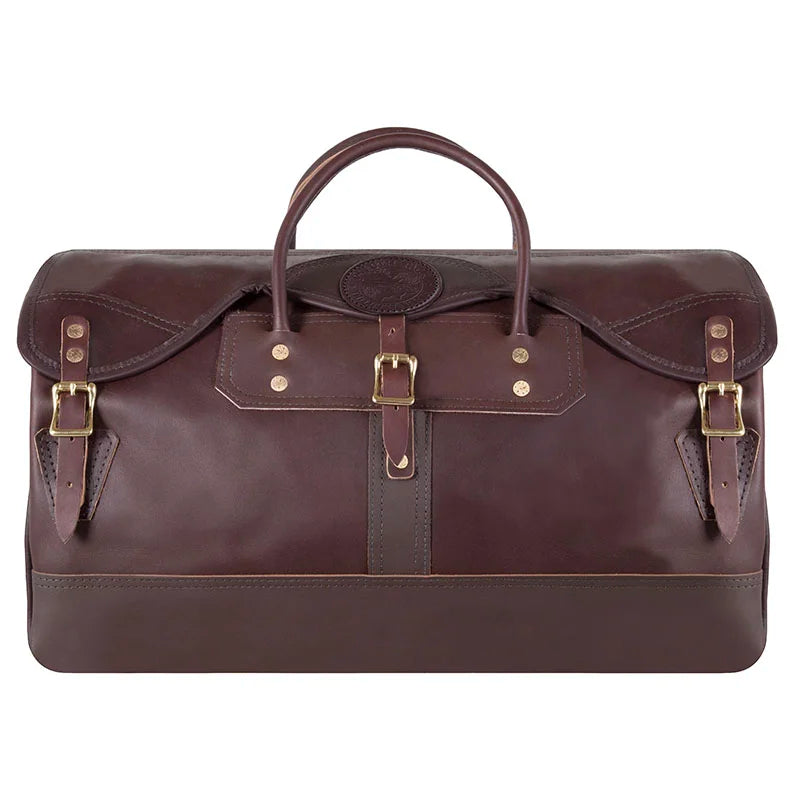 Leather Sportsman's Duffel in Smooth Brown
