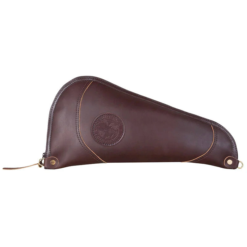 Leather Large Pistol Rug in Brown