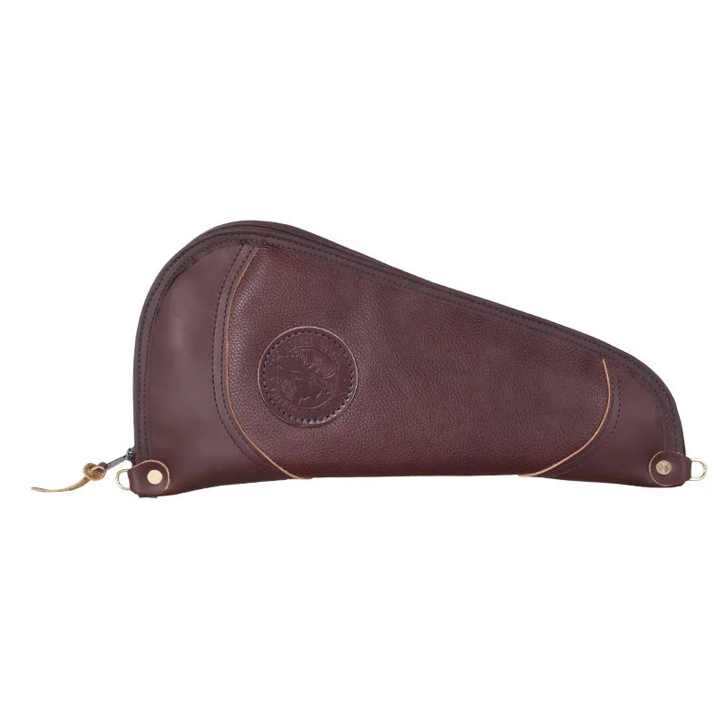 Leather Large Pistol Rug in Pebbled Brown