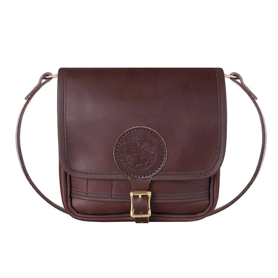Conceal and Carry Leather Mini Haversack in Brown