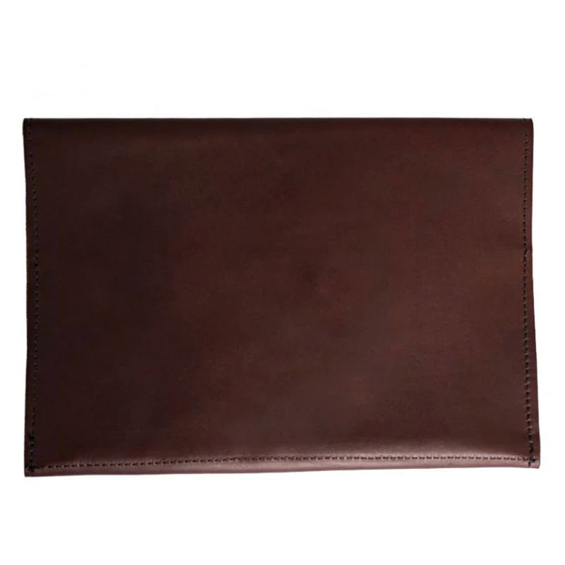 Leather Business Portfolio Back