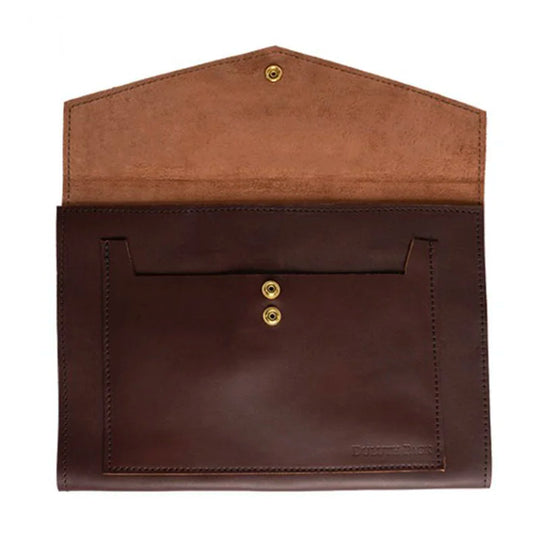 Leather Business Portfolio Open