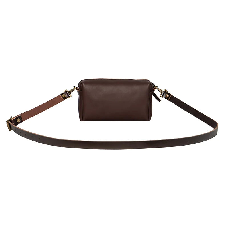 Leather Riverwalk Purse Back with Shoulder Strap