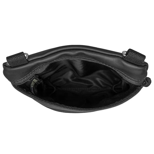 Superior Series Leather Traverse Crossbody Top Open