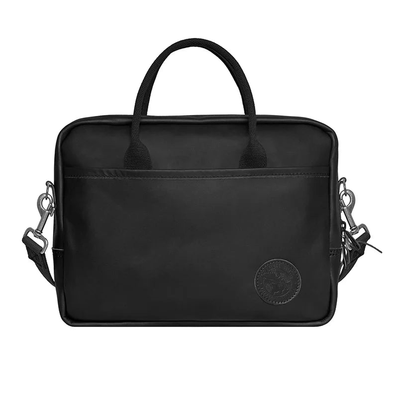 Innovator Briefcase in Black Leather