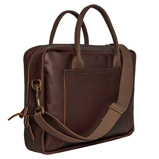 Innovator Briefcase Side View with Strap